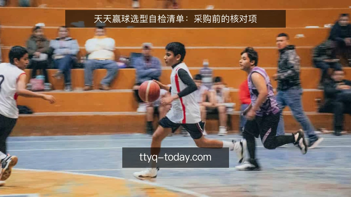 天天赢球选型自检清单：采购前的核对项